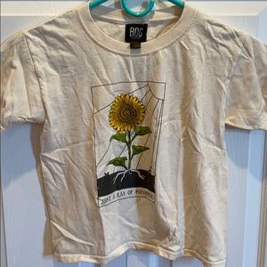 sunflower crop top